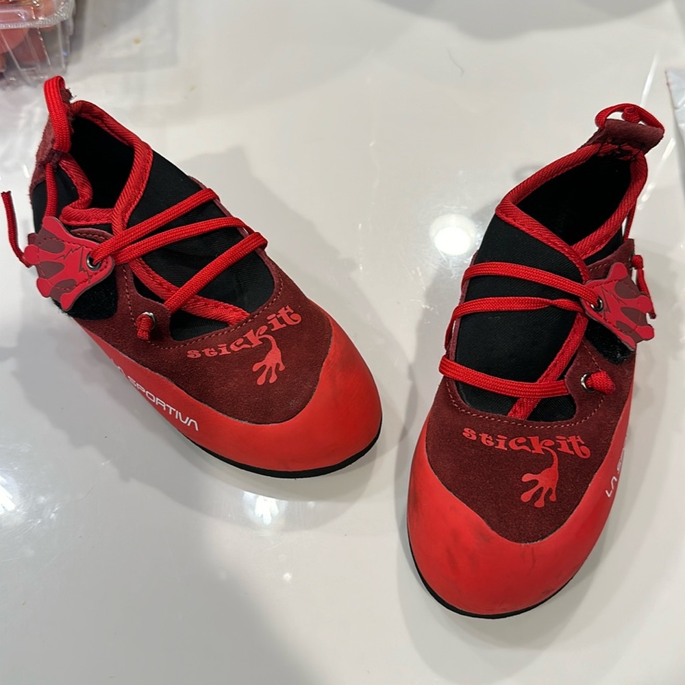 Climbing shoes